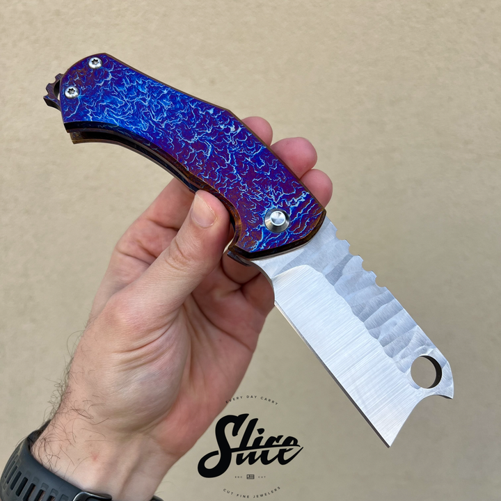 *SOLD* Eric Luther Knives Orphan M friction folder