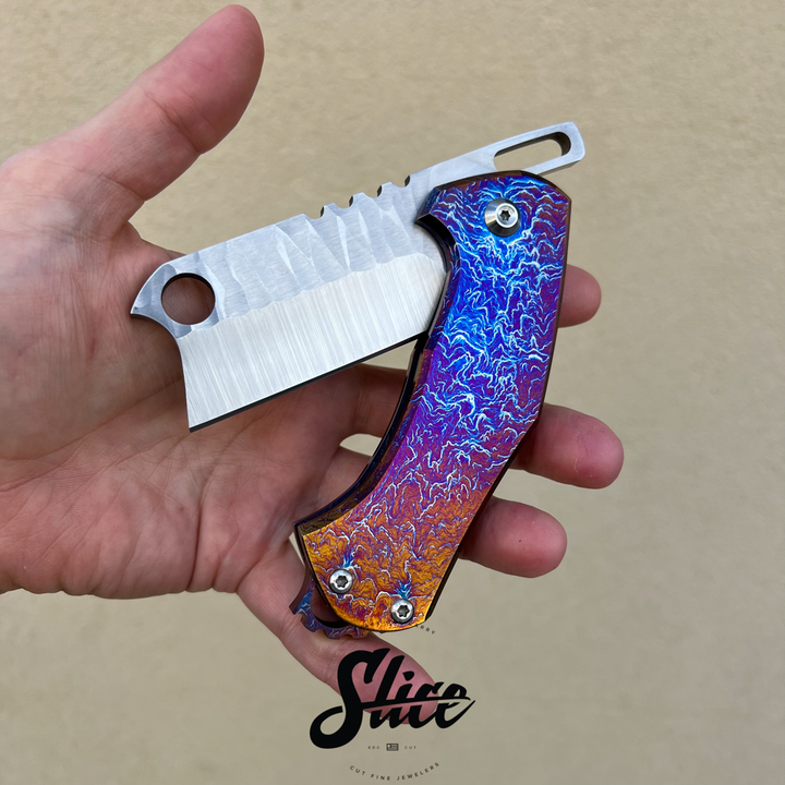 *SOLD* Eric Luther Knives Orphan M friction folder