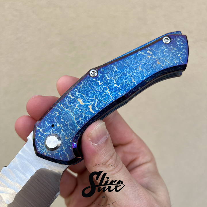 *SOLD* Eric Luther Knives Warnaught M friction folder