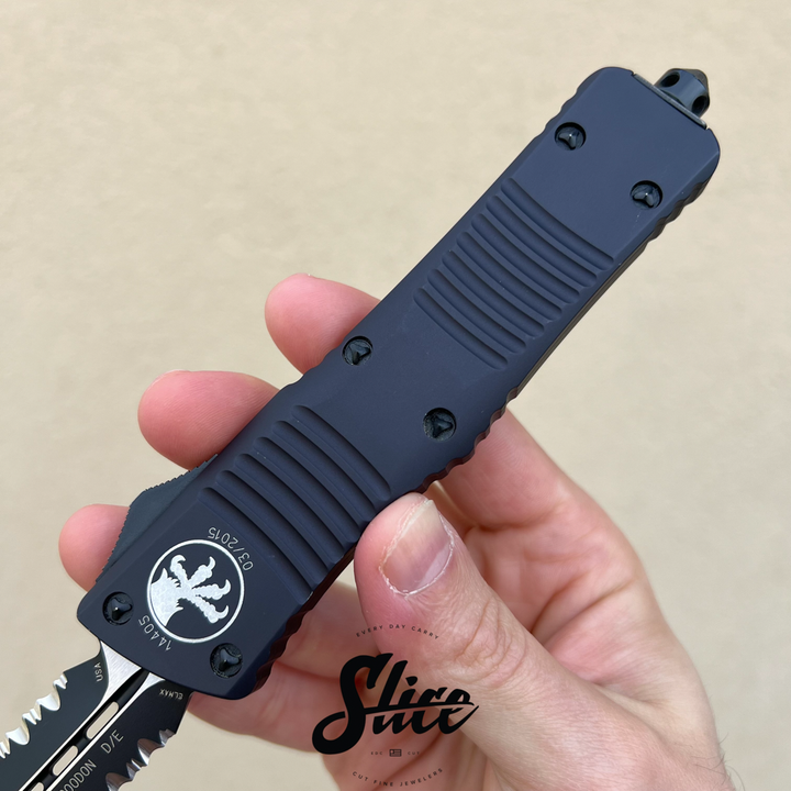 Microtech Combat Troodon D/E patial serrated