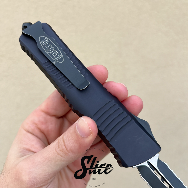 Microtech Combat Troodon D/E patial serrated