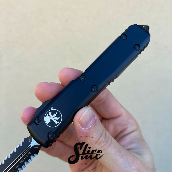 Microtech Ultratech D/E Tactical patial serrated