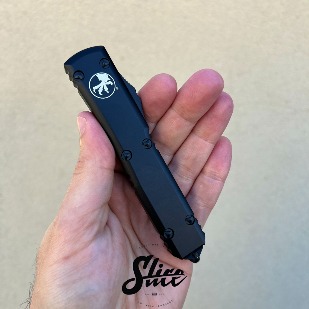 Microtech Ultratech D/E Tactical patial serrated