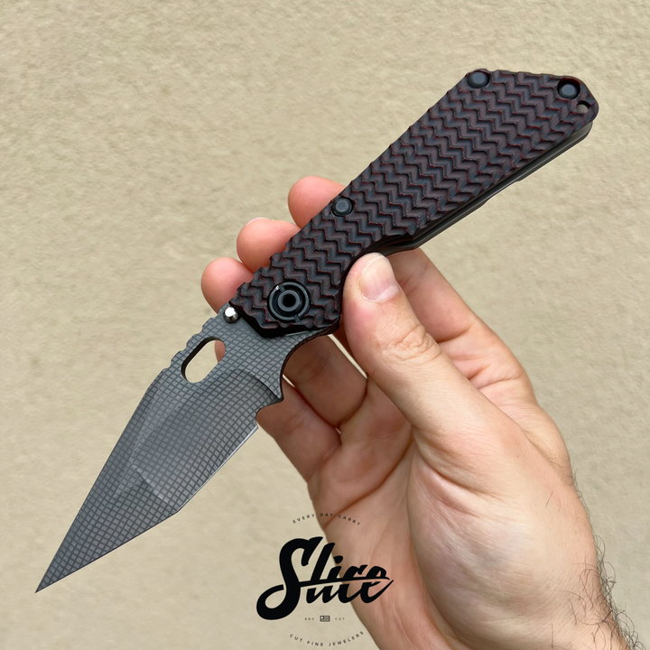 Strider Knives "Cherry" MSC SNG Nightmare Grind