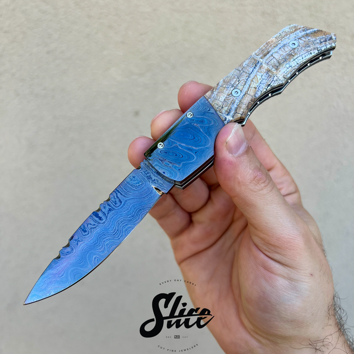 Hoss Knives bolster release auto