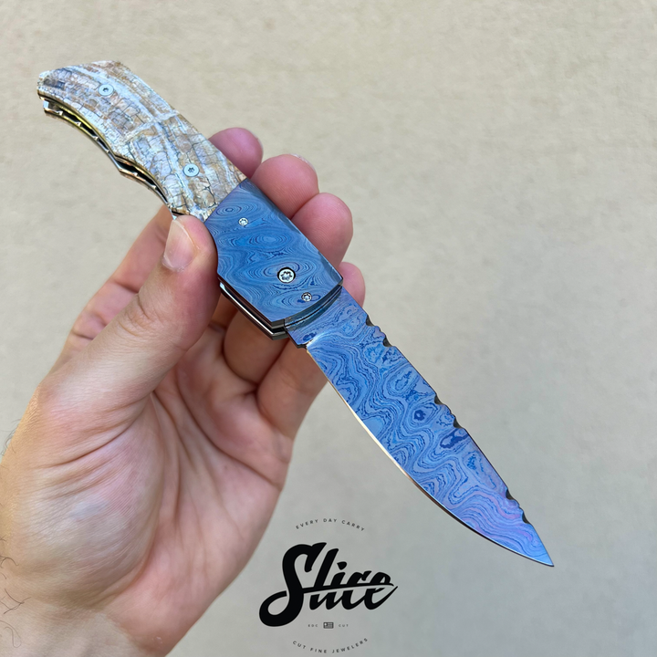 Hoss Knives bolster release auto