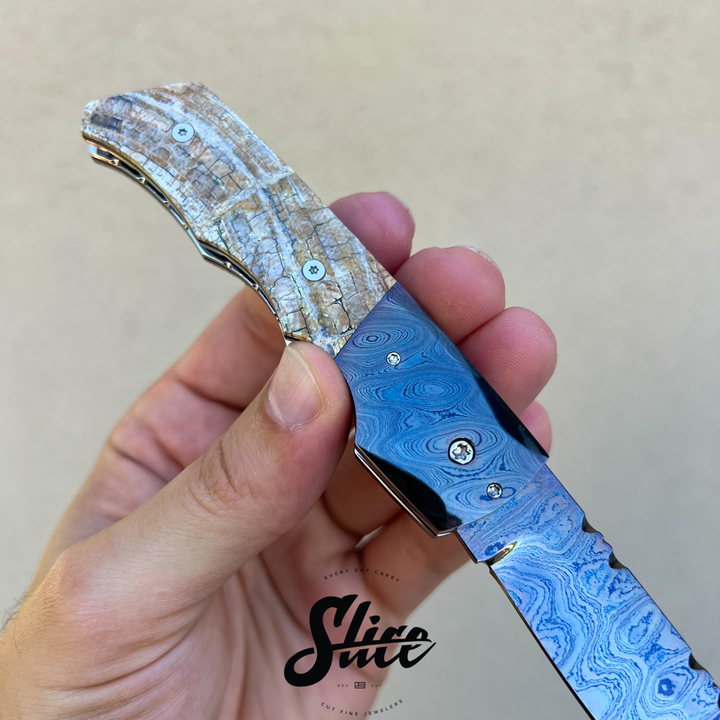 Hoss Knives bolster release auto