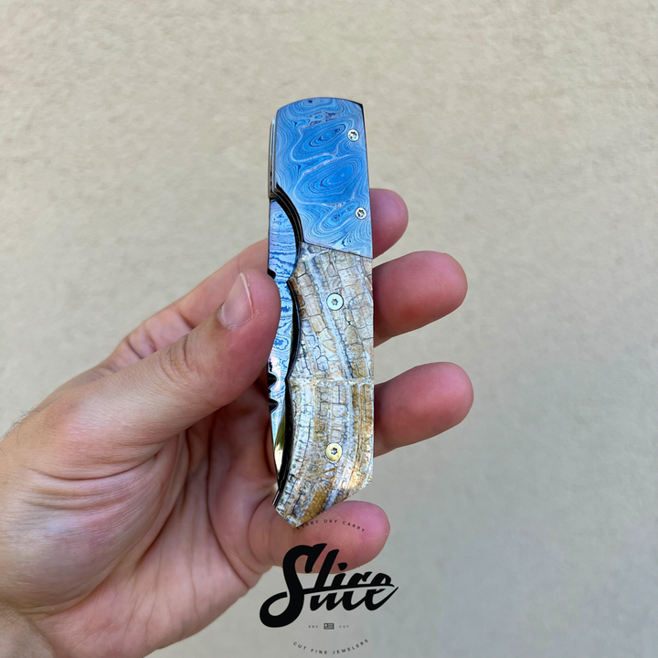 Hoss Knives bolster release auto