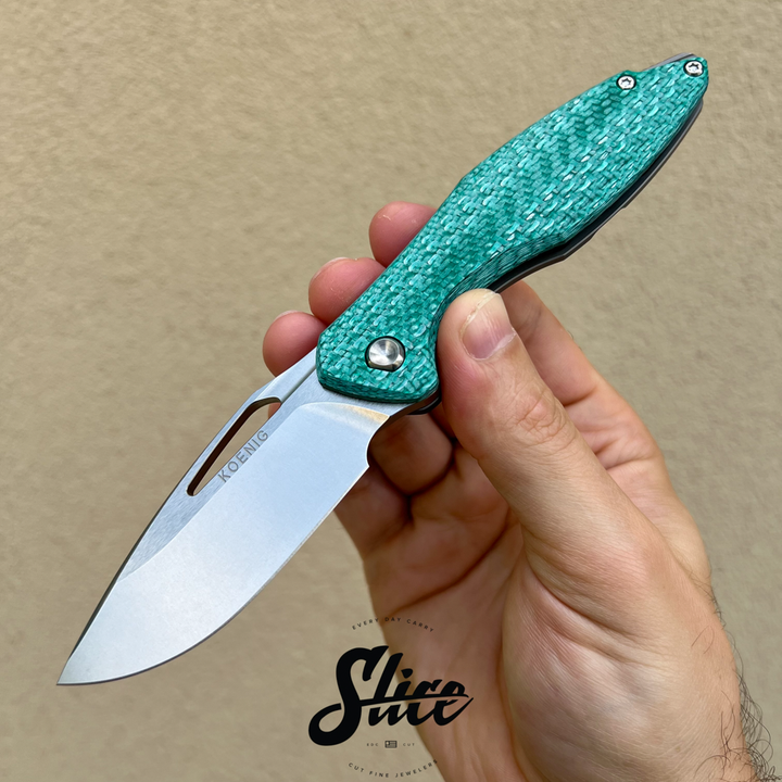 *SOLD* Koenig Knives Mini Arius non-flipper – SliceFK