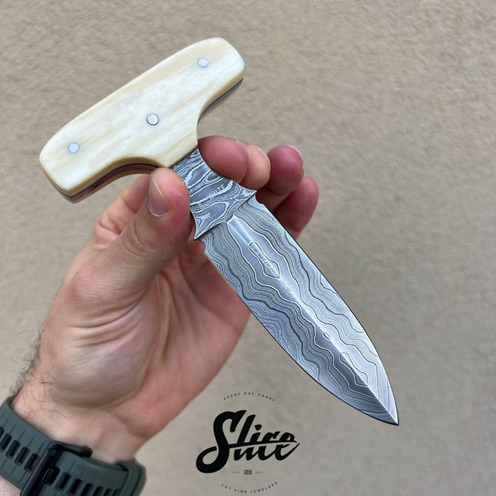 Eddie White Push Dagger