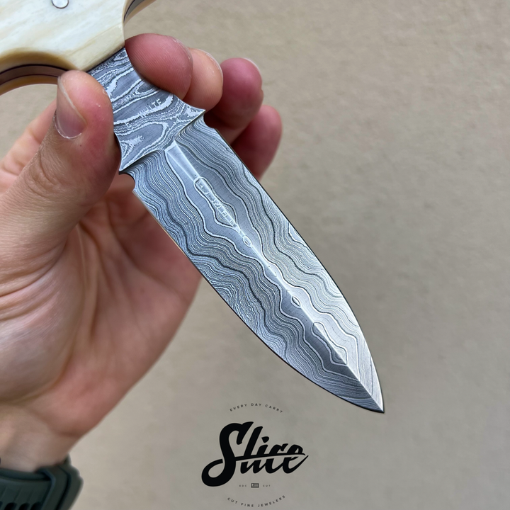 Eddie White Push Dagger