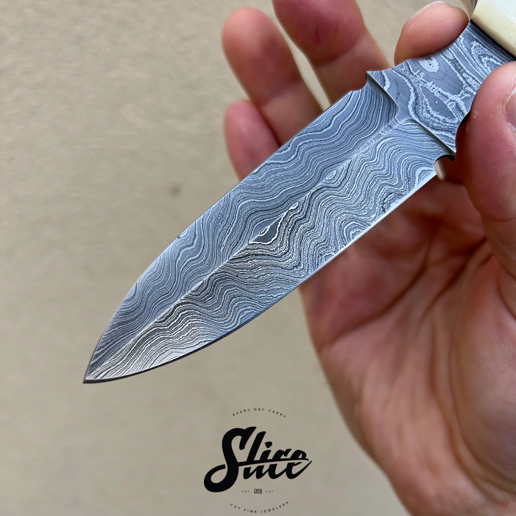 Eddie White Push Dagger