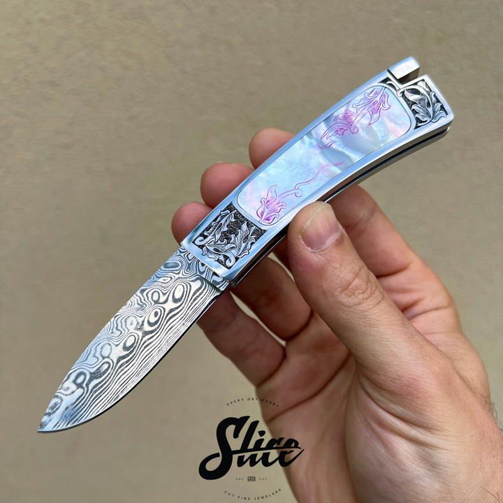 Antons Knives "Ron Lake" interframe tail lock replica