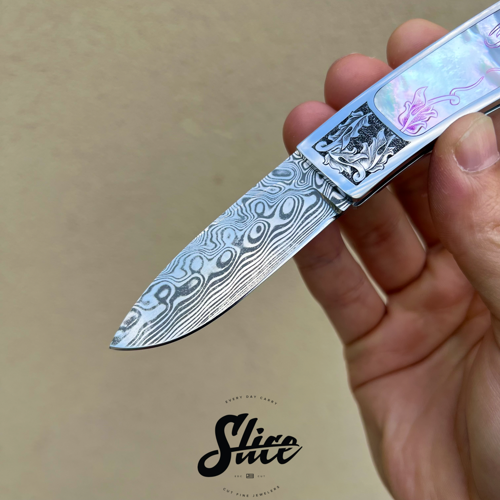 Antons Knives "Ron Lake" interframe tail lock replica