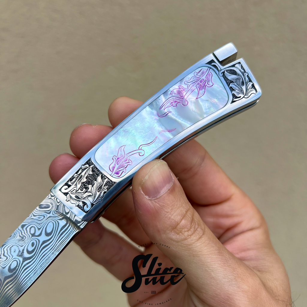 Antons Knives "Ron Lake" interframe tail lock replica