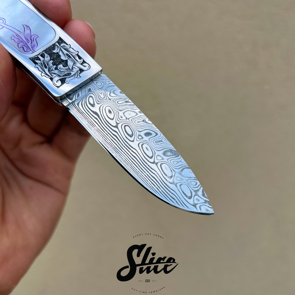 Antons Knives "Ron Lake" interframe tail lock replica