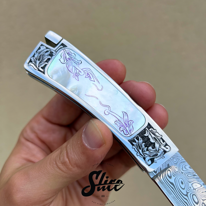Antons Knives "Ron Lake" interframe tail lock replica