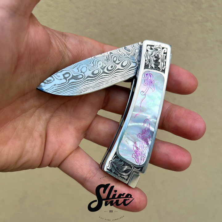 Antons Knives "Ron Lake" interframe tail lock replica