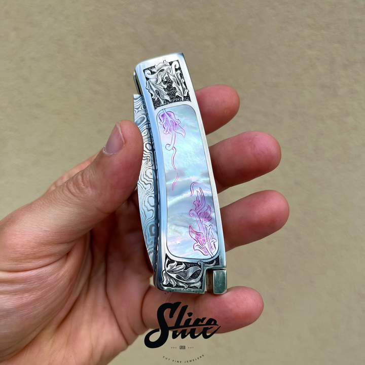 Antons Knives "Ron Lake" interframe tail lock replica