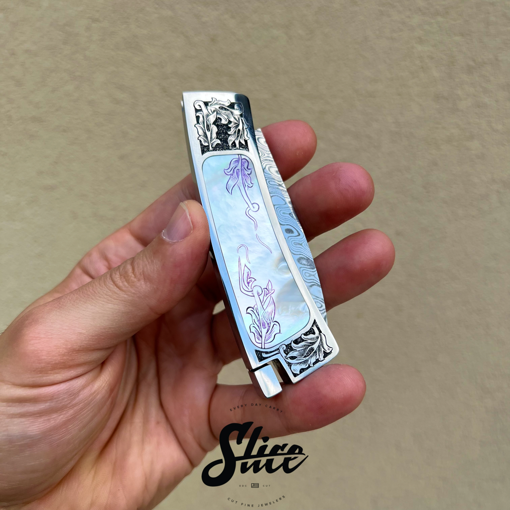 Antons Knives "Ron Lake" interframe tail lock replica