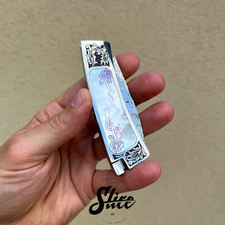 Antons Knives "Ron Lake" interframe tail lock replica
