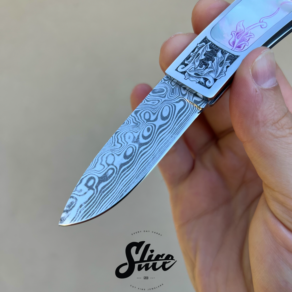 Antons Knives "Ron Lake" interframe tail lock replica