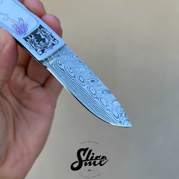 Antons Knives "Ron Lake" interframe tail lock replica