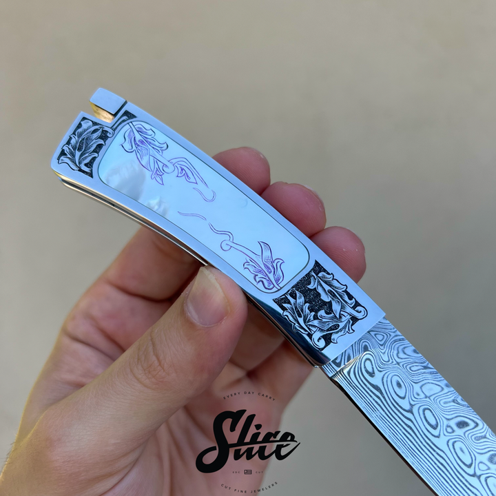 Antons Knives "Ron Lake" interframe tail lock replica