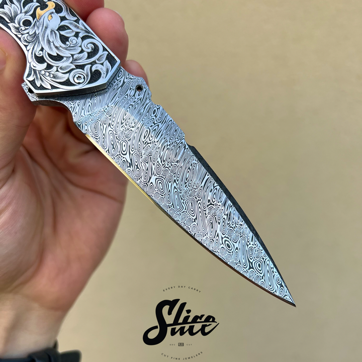 *SOLD* Sergio Consoli engraved flipper