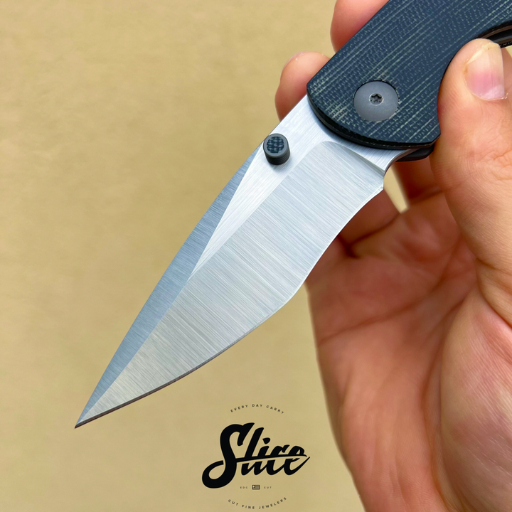 Micarta thumb studs for JI Knives Fuse Production