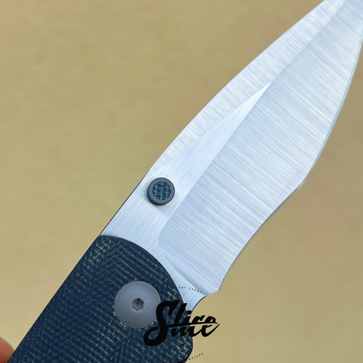 Micarta thumb studs for JI Knives Fuse Production