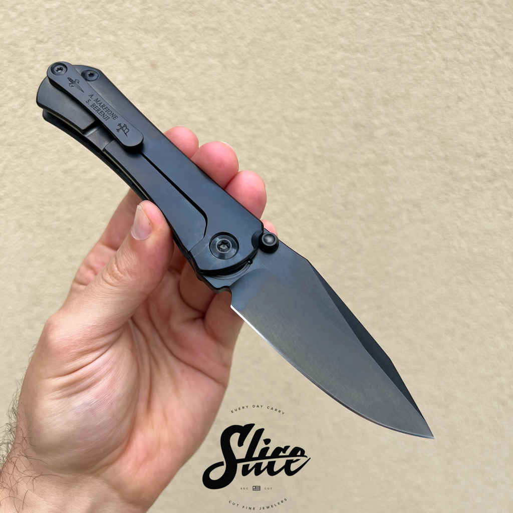 *SOLD* Marfione Customs/Borka Blades SBDP Collab