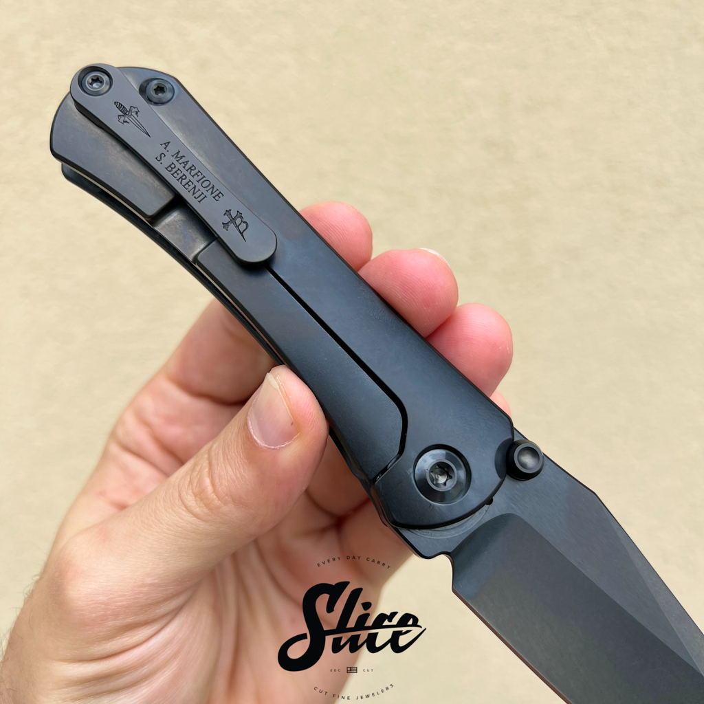 *SOLD* Marfione Customs/Borka Blades SBDP Collab