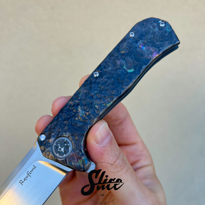 *SOLD* Rexford Knives Hot Hammered Gamma