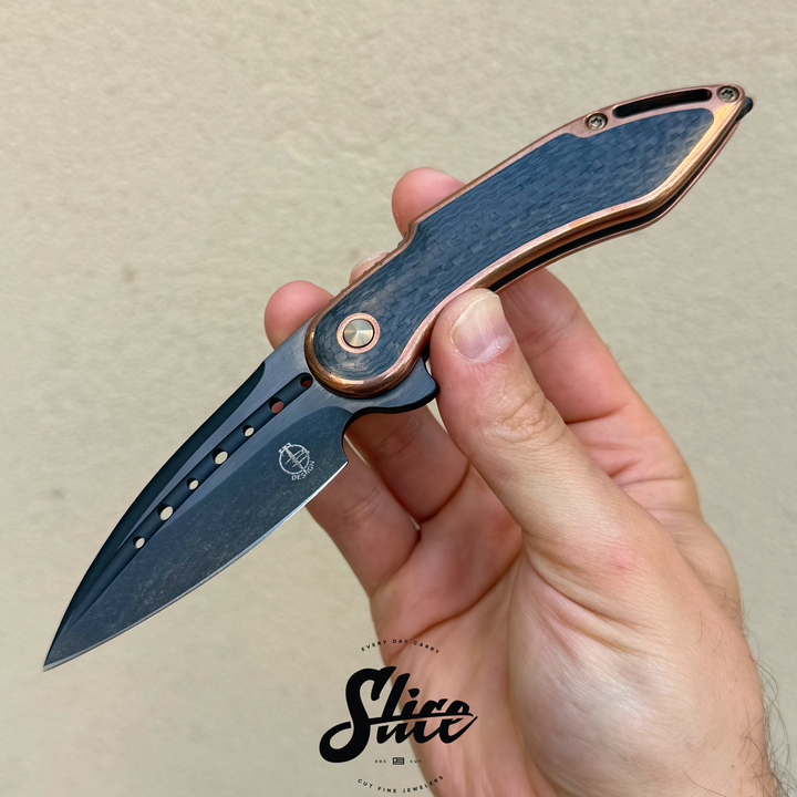 Begg Knives Glimpse friction folder (copper)