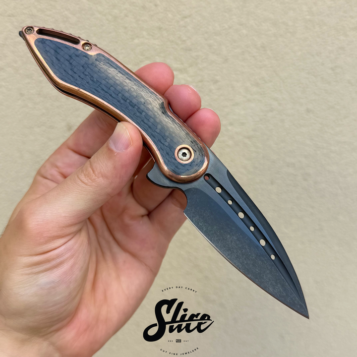 Begg Knives Glimpse friction folder (copper)