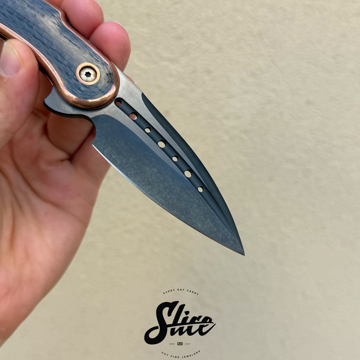 Begg Knives Glimpse friction folder (copper)