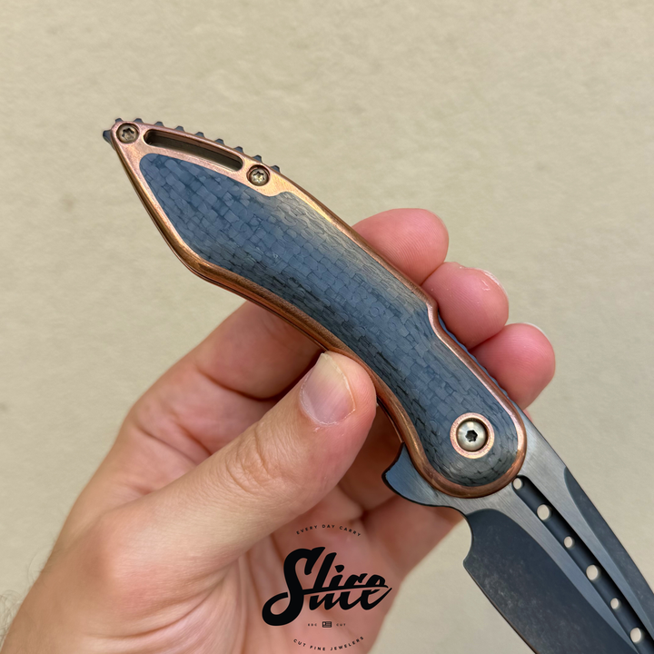 Begg Knives Glimpse friction folder (copper)