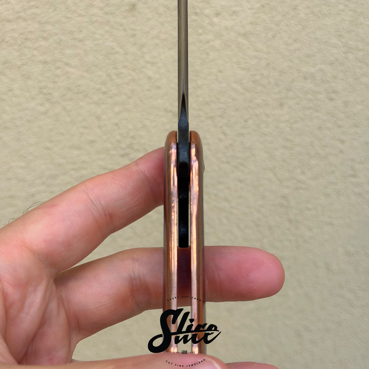 Begg Knives Glimpse friction folder (copper)