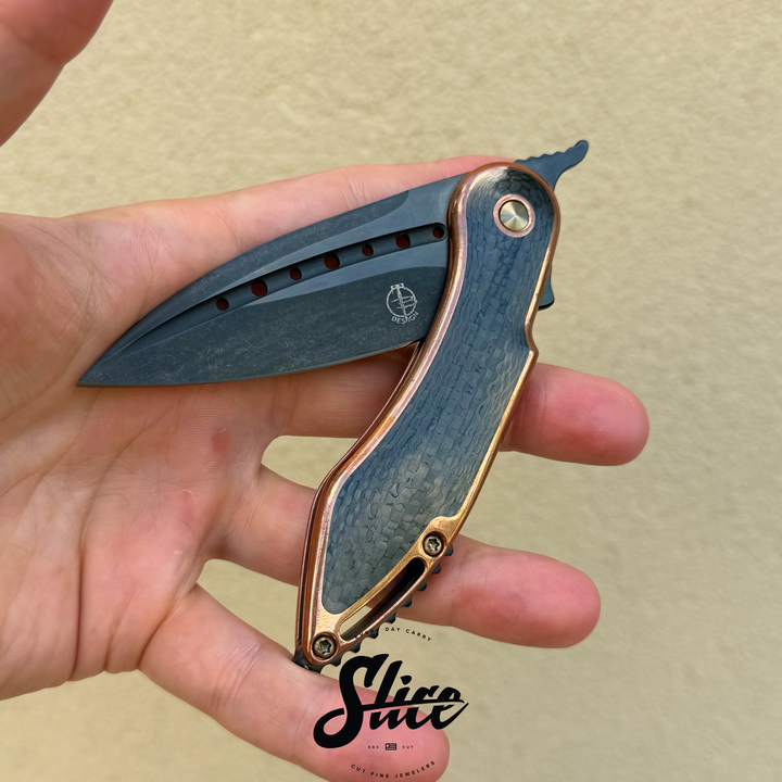 Begg Knives Glimpse friction folder (copper)