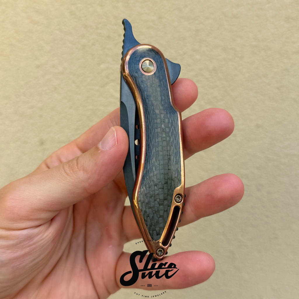 Begg Knives Glimpse friction folder (copper)