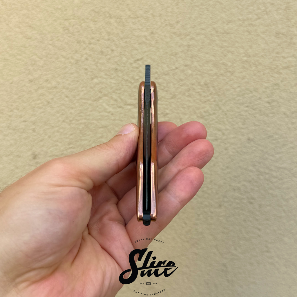 Begg Knives Glimpse friction folder (copper)
