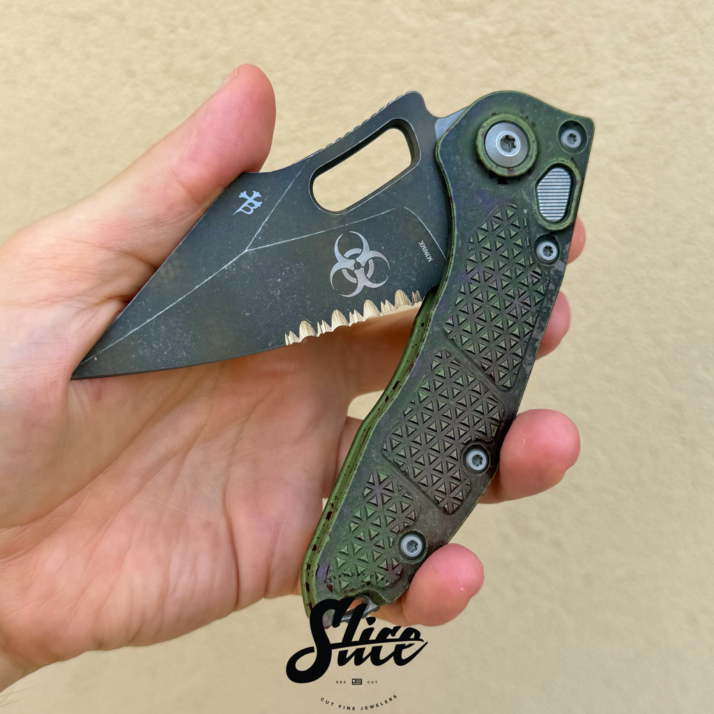 Microtech Outbreak Auto Stitch Signature Series