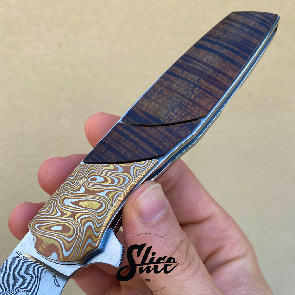 *SOLD* Clark Handmade Knives flipper