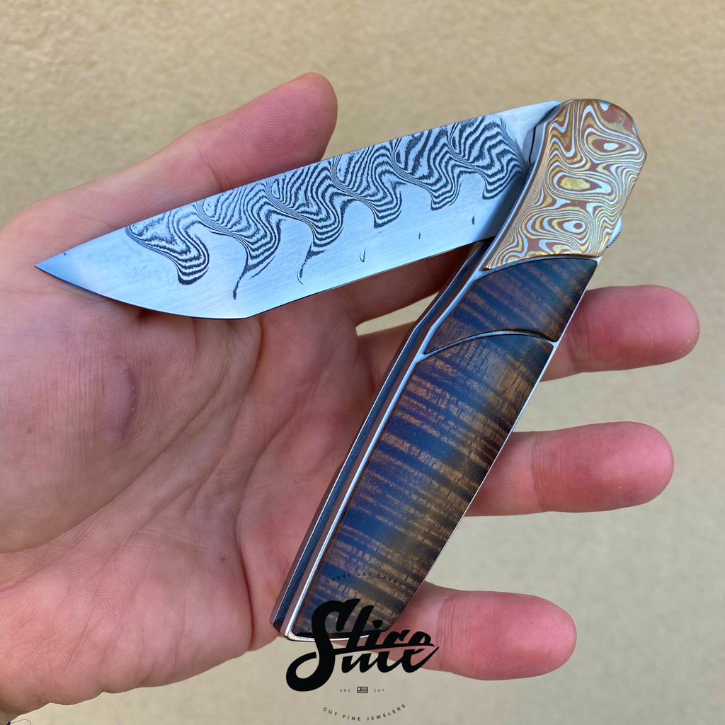 *SOLD* Clark Handmade Knives flipper