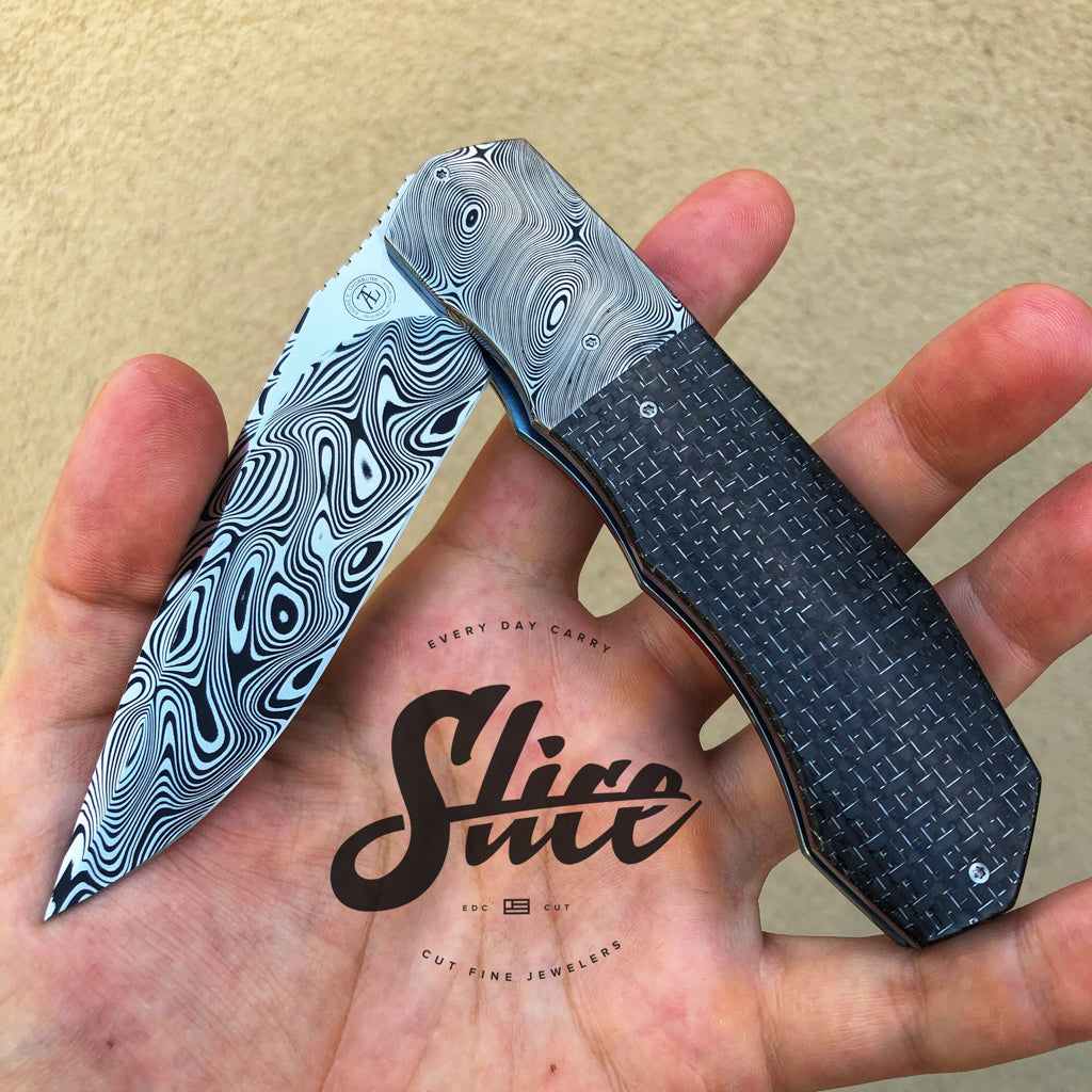 Andre Thorburn L44 in damasteel