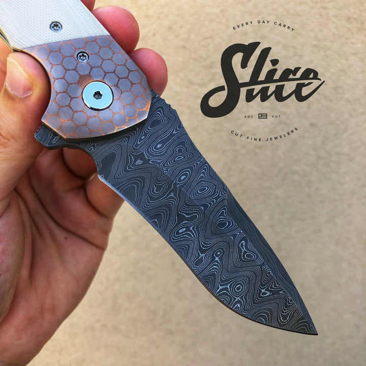 Peter Carey Tory liner lock damascus and superconductor