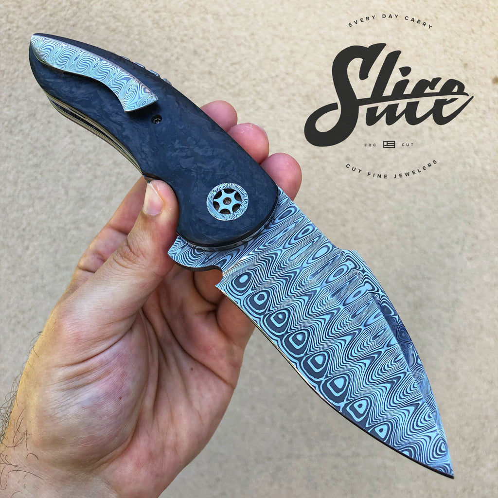 *SOLD* Dan Brown Hellion damasteel