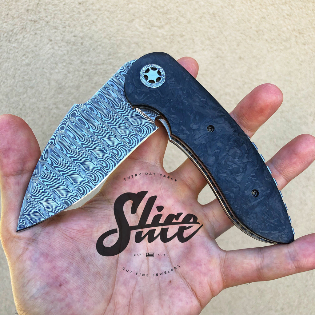 *SOLD* Dan Brown Hellion damasteel