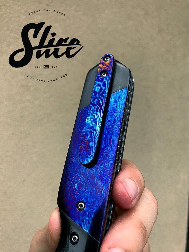 **SOLD** Olamic Rainmaker with zirconium and timascus.